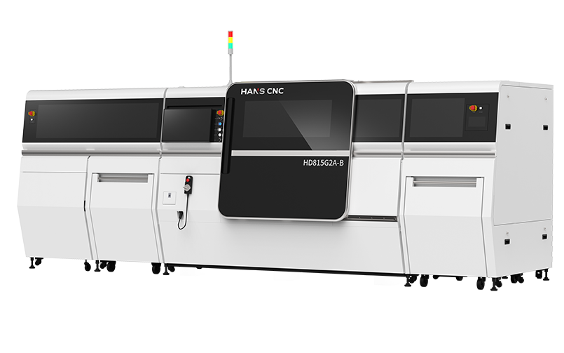 Double-Platform Two-Beam CO ₂ Laser Drilling Machine